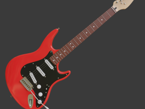 electric guitar 3D Model