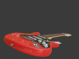 electric guitar 3D Model