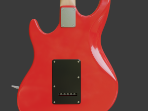 electric guitar 3D Model