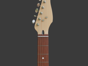 electric guitar 3D Model