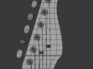 electric guitar 3D Model