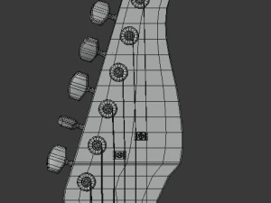 electric guitar 3D Model