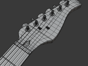 electric guitar 3D Model