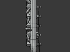 electric guitar v2 3D Model