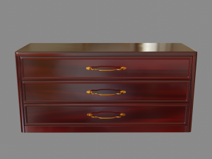 chest of drawers 3D Model