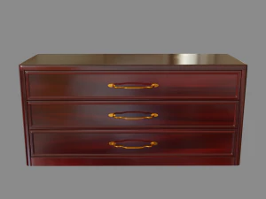 たんす 3Dモデル