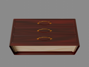 chest of drawers 3D Модель