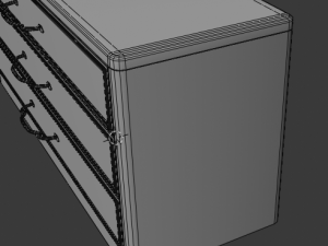 chest of drawers 3D Модель