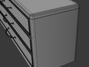 chest of drawers 3D Model