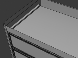 chest of drawers 3D Модель