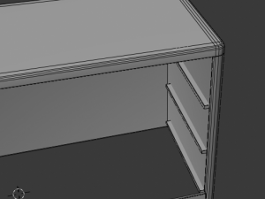 chest of drawers 3D Модель