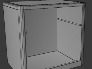 cabinet 3D 模型