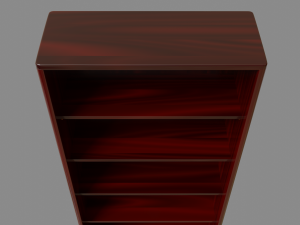 bookcase Modello 3D