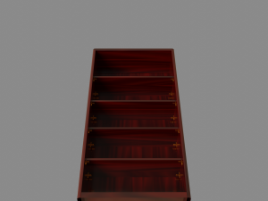 bookcase Modello 3D