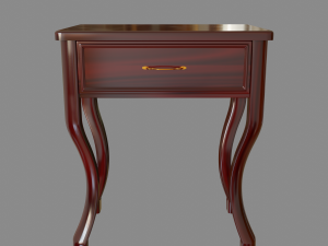 bedside table 3D Model