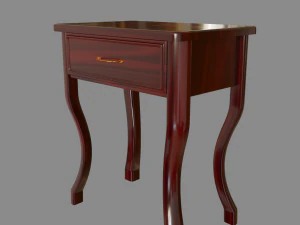 bedside table 3D Model