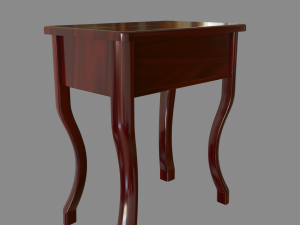 bedside table 3D Model