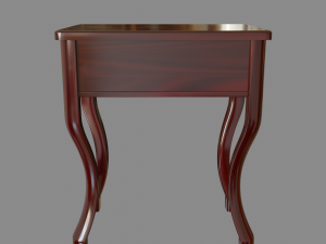bedside table 3D Model