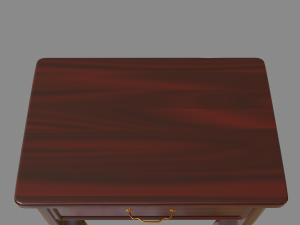 bedside table 3D Model