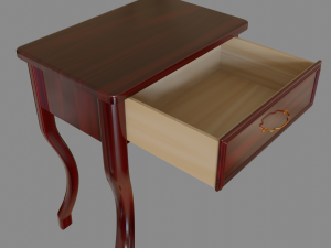 bedside table 3D Model