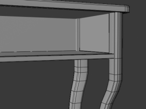 bedside table 3D Model