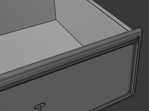 bedside table 3D Model