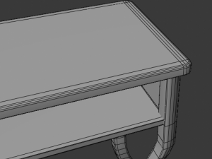 bedside table 3D Model