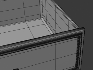bedside table 3D Model
