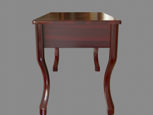 writing desk 3D Model