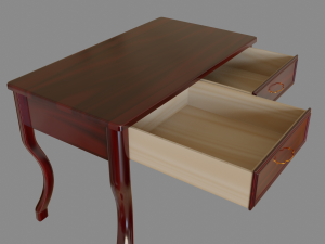 writing desk 3D Model