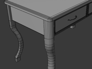 writing desk 3D Model