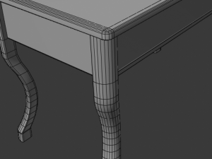 writing desk 3D Model