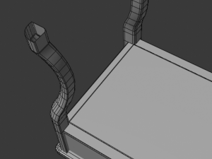 writing desk 3D Model