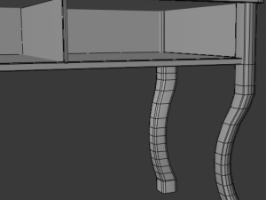 writing desk 3D Model