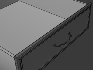 writing desk 3D Model