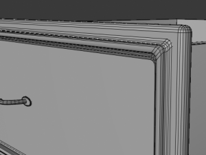 writing desk 3D Model