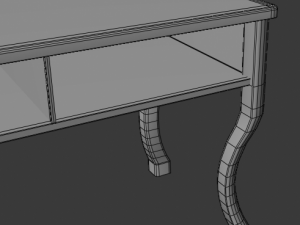 writing desk 3D Model