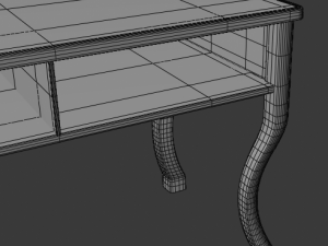 writing desk 3D Model