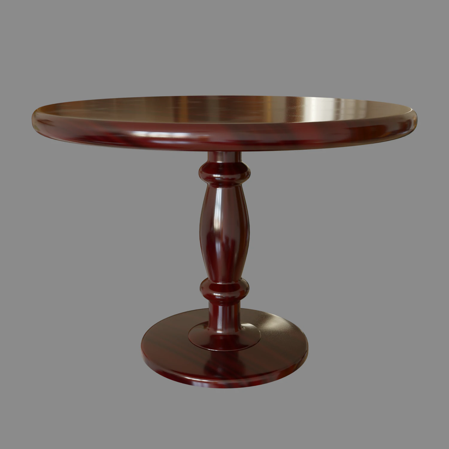 round table 3D Model .c4d .max .obj .3ds .fbx .stl .blend 