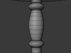 round table 3D Model