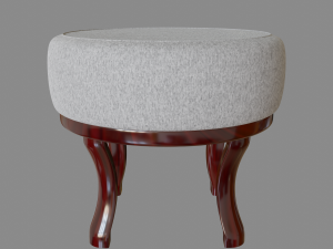 round chair 3Dモデル