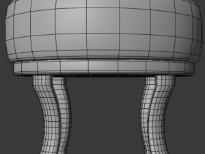round chair 3Dモデル