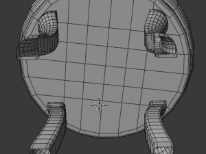 round chair 3Dモデル