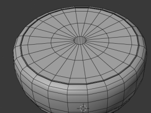 round chair 3Dモデル