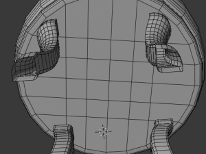 round chair 3Dモデル