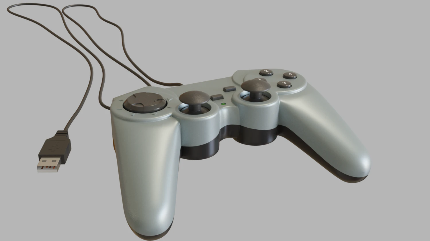 gamepad 3D Model .c4d .max .obj .3ds .fbx .stl .blend 