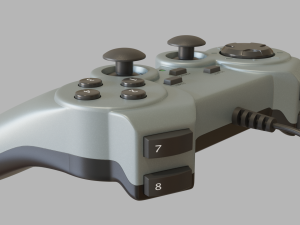 gamepad 3D मॉडल