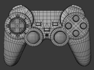 gamepad 3D मॉडल