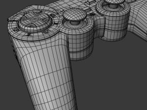 gamepad 3D मॉडल