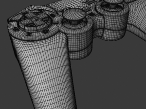 gamepad 3D मॉडल